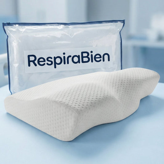 Almohada Con Soporte Cervical Anti-Apnea