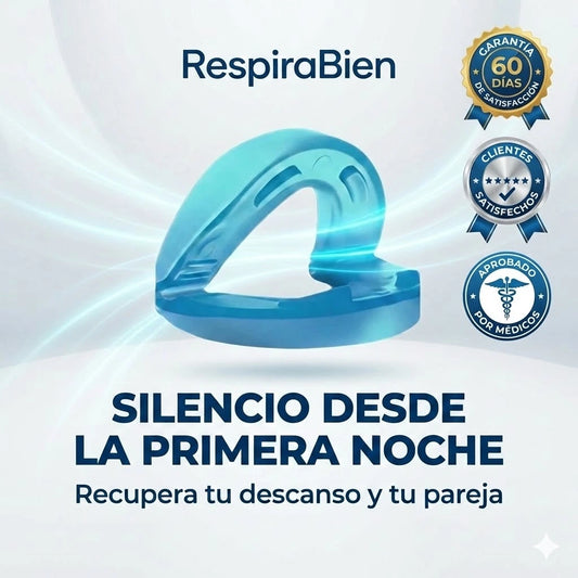 RespiraBien Pro - Dispositivo Anti-Ronquidos y Apnea